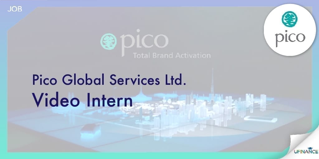 【未來Youtuber請進】Pico Video Intern