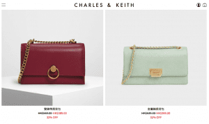 【網購優惠】Charles & Keith／名牌網MATCHESFASHION／Sephora